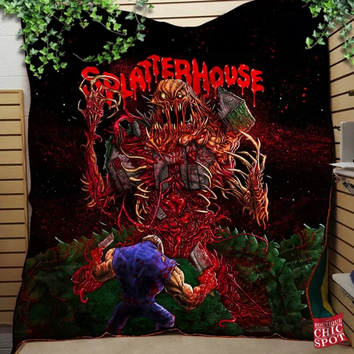 Splatterhouse Quilt Blanket