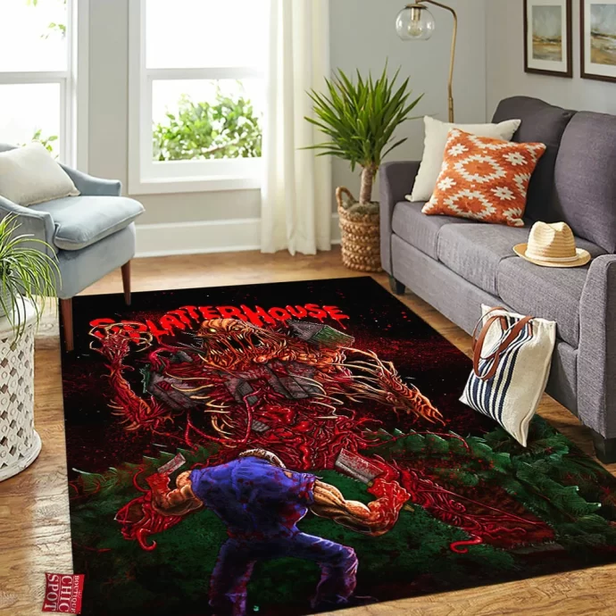 Splatterhouse Rectangle Rug