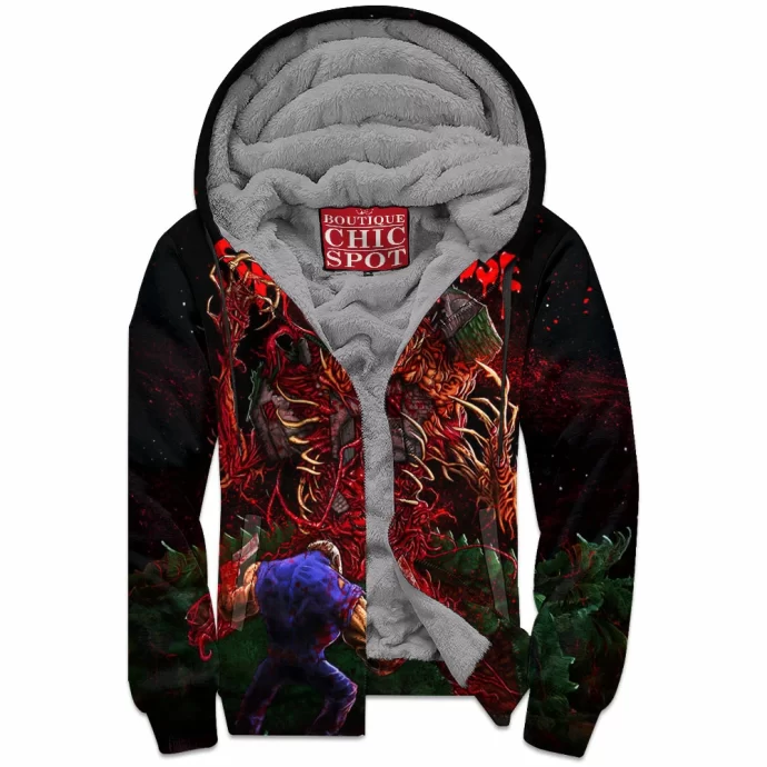 Splatterhouse Zip Fleece Hoodie