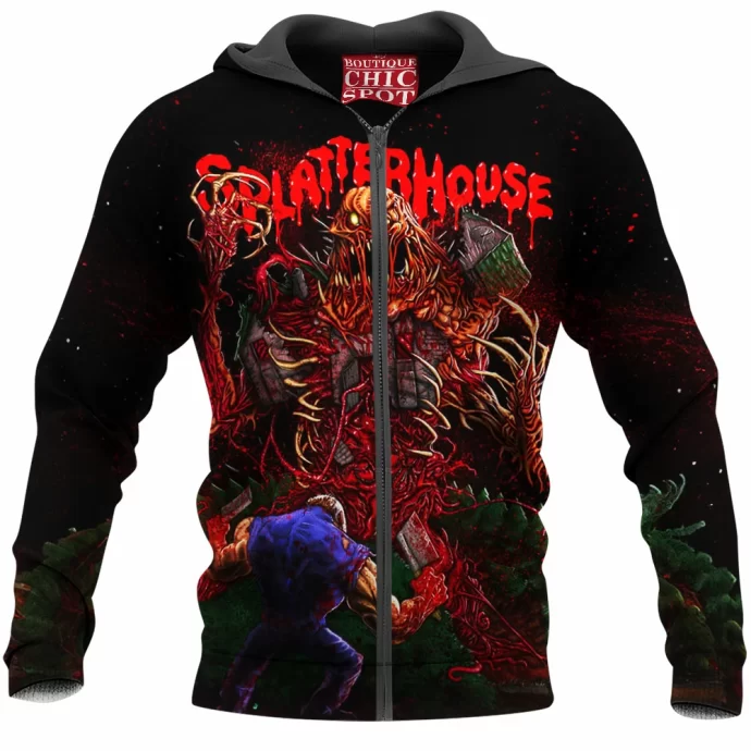 Splatterhouse Zip Hoodie