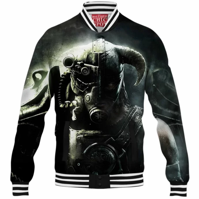 Fallout Skyrim Baseball Jacket