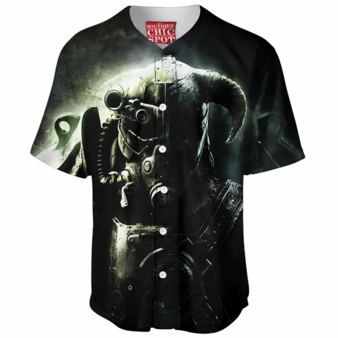 Fallout Skyrim Baseball Jersey