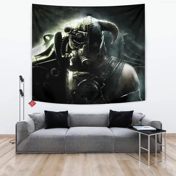 Fallout Skyrim Tapestry