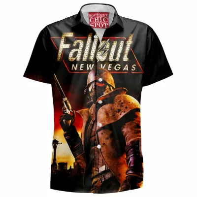 Fallout Hawaiian-Shirt, Fallout New Vegas Hawaiian-Shirt, Game Hawaiian-Shirt