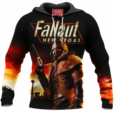 Fallout Hoodie, Fallout New Vegas Hoodie, Game Hoodie