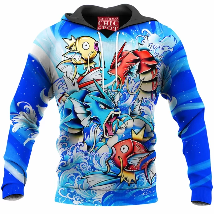 Gyrados And Magikarp Hoodie