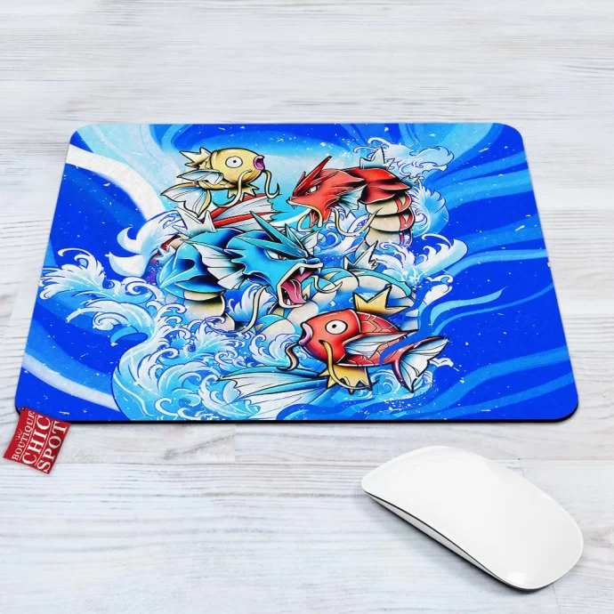 Gyrados And Magikarp Mouse Pad