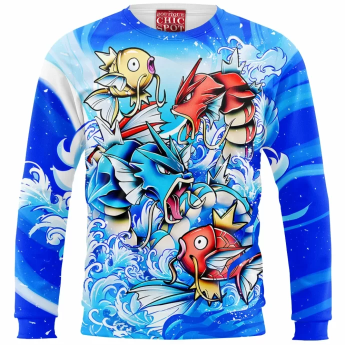 Gyrados And Magikarp Sweatshirt