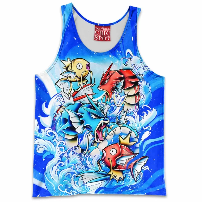 Gyrados And Magikarp Tank Top