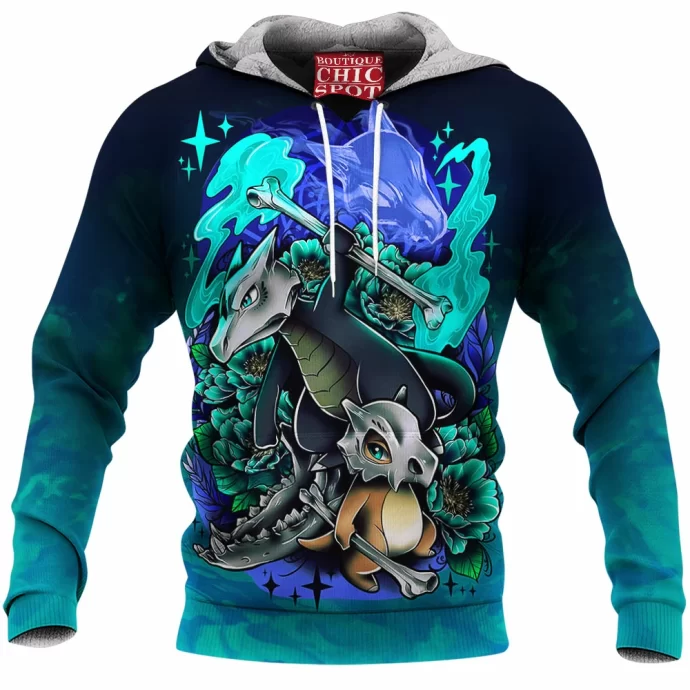 Marowak Cubone Fleece Hoodie