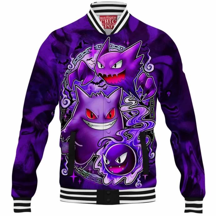 Gengar Baseball Jacket