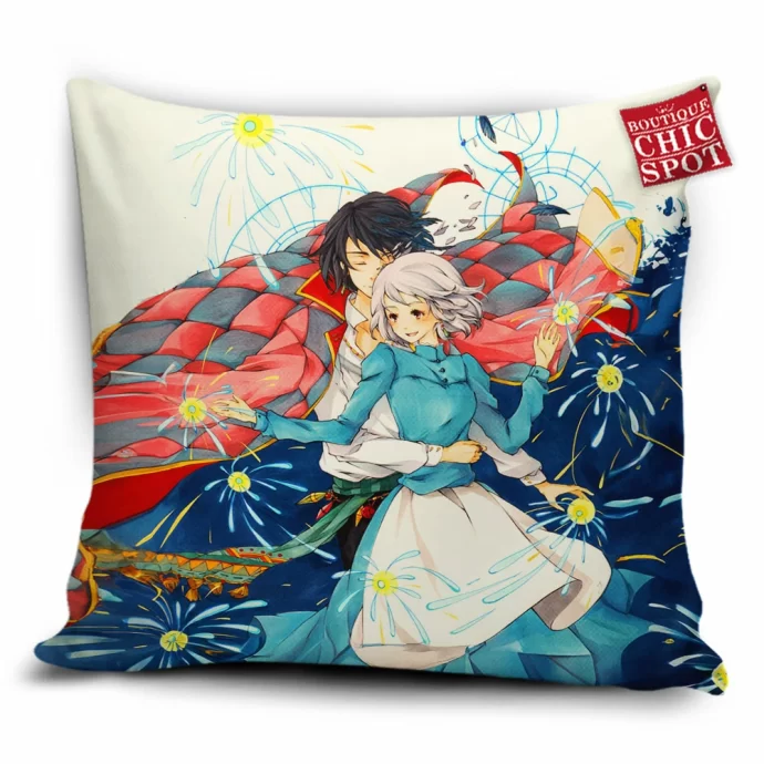 Howl's Moving Castle Pillow Cover