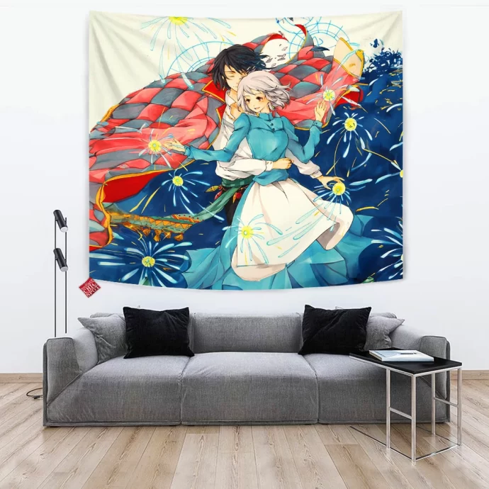 Howl's Moving Castle Tapestry