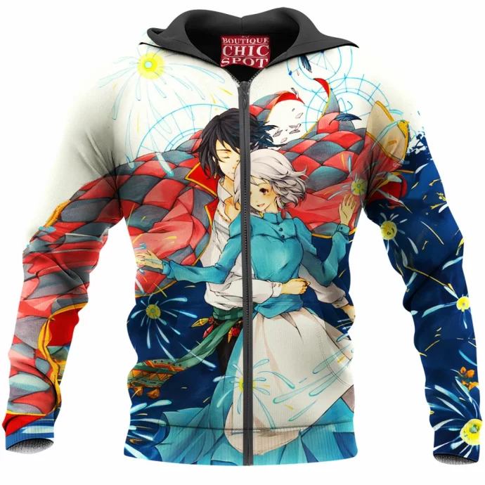 Howl's Moving Castle Zip Hoodie