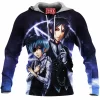 Anime Fleece-Hoodie, Black Butler Fleece-Hoodie