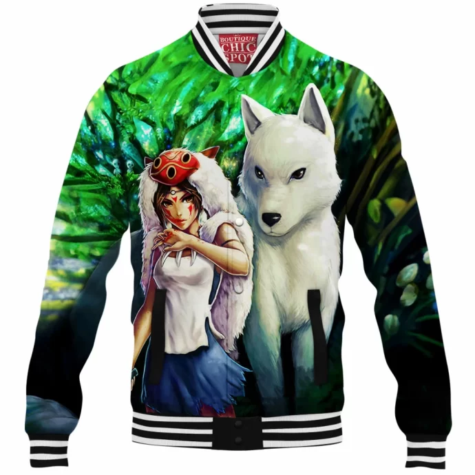 Princess Mononoke Baseball Jacket