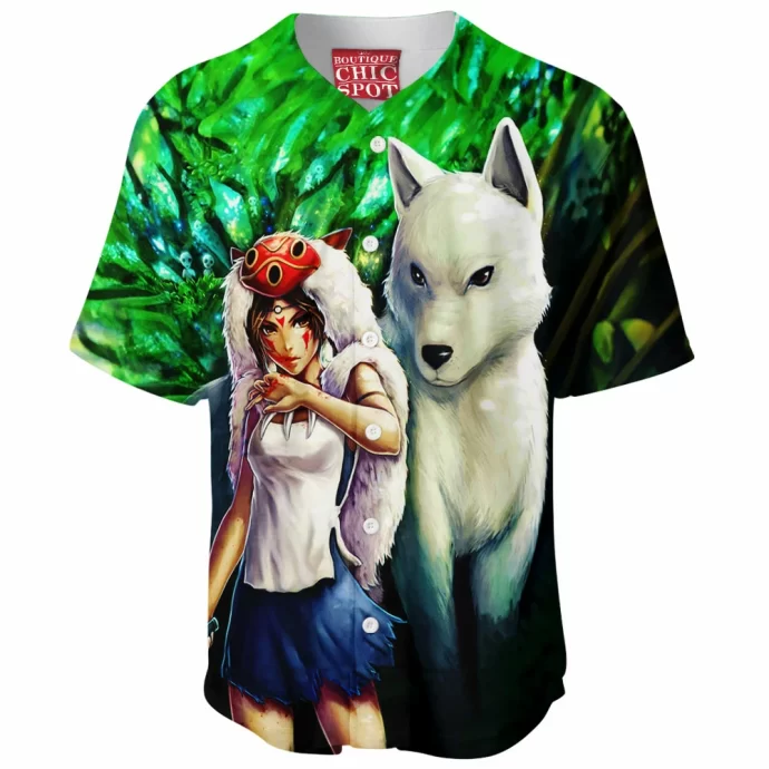 Princess Mononoke Baseball Jersey