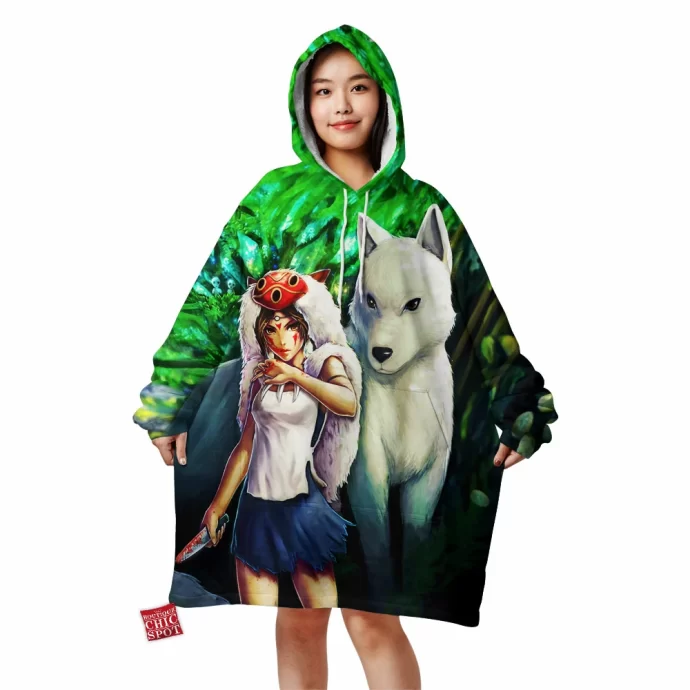 Princess Mononoke Blanket Hoodie