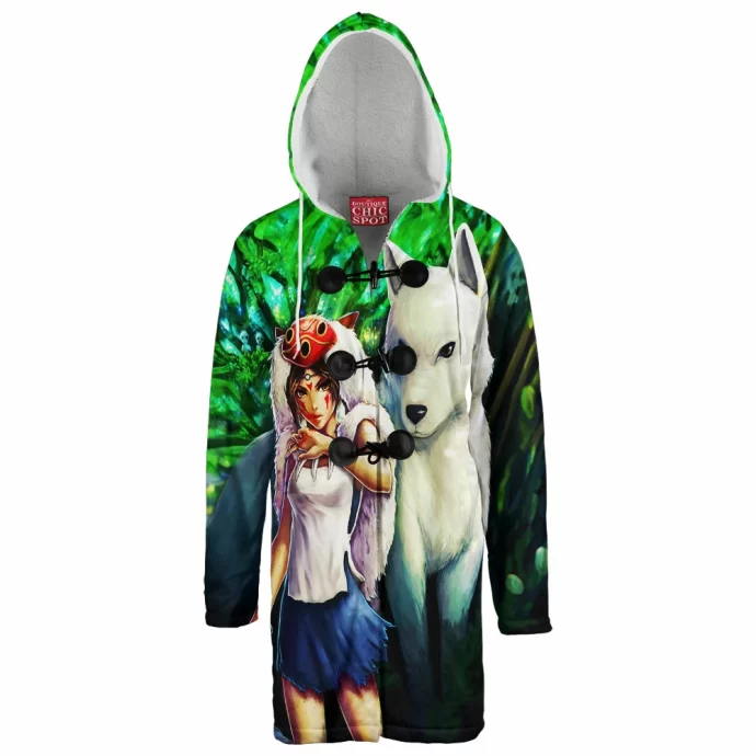 Princess Mononoke Hooded Cloak Coat