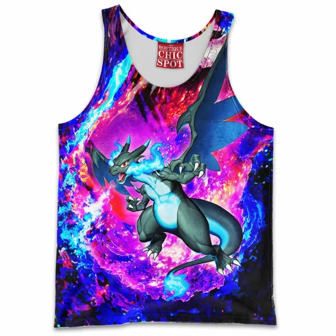 Mega Charizard X Tank Top