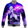 Anime Baseball-Jacket, Mewtwo Baseball-Jacket, Pokemon Baseball-Jacket