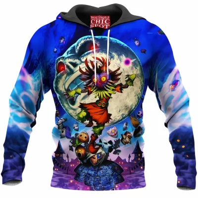 Game Hoodie, The Legend of Zelda Hoodie, Majoras Mask Hoodie