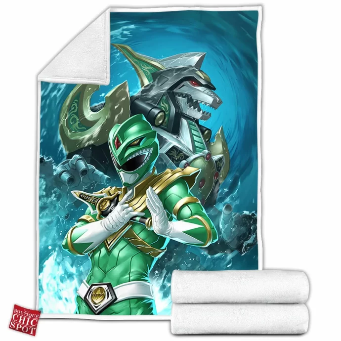 Green Ranger Fleece Blanket