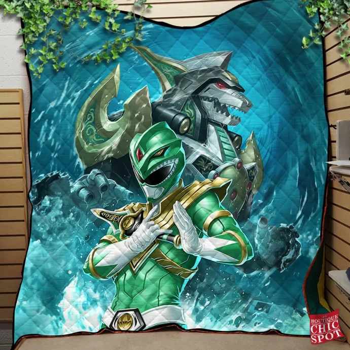 Green Ranger Quilt Blanket