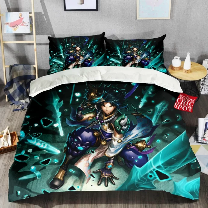 Genshin Impact Xiao Bedding Set