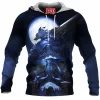 Game Fleece-Hoodie, Elden Ring Fleece-Hoodie, Ranni the Witch Fleece-Hoodie, Blaidd the half-wolf Fleece-Hoodie