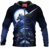 Game Zip-Hoodie, Elden Ring Zip-Hoodie, Ranni the Witch Zip-Hoodie, Blaidd the half-wolf Zip-Hoodie