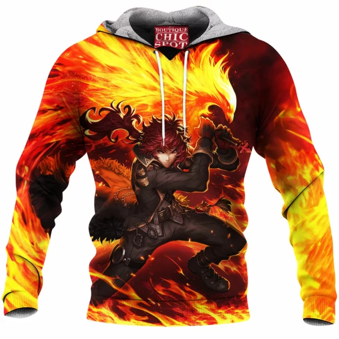 Diluc Fleece Hoodie