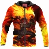 Game Zip-Hoodie, Genshin Impact Zip-Hoodie, Diluc Zip-Hoodie