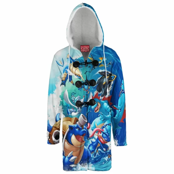 Water Starters Hooded Cloak Coat