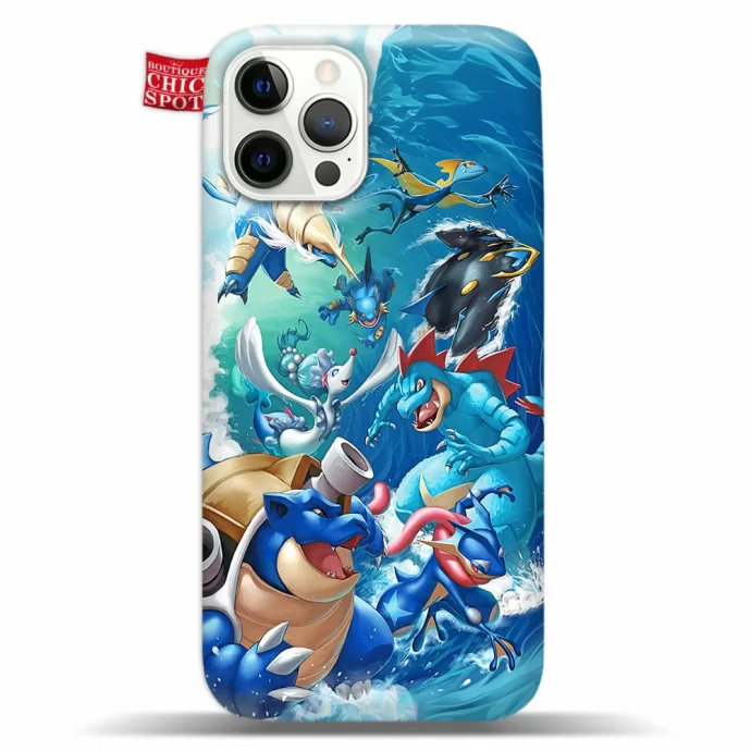 Water-type starters Phone Case Iphone