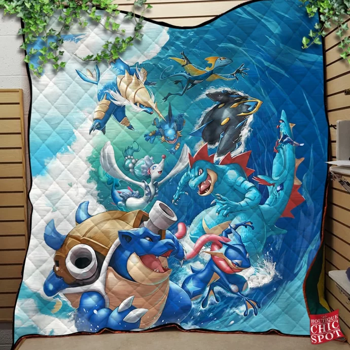 Water Starters Quilt Blanket