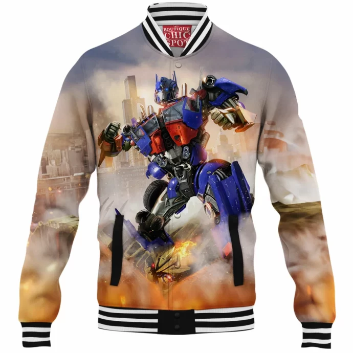 Optimus Prime Baseball Jacket