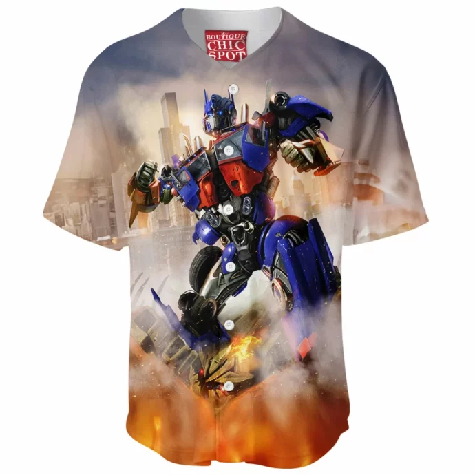 Optimus Prime Baseball Jersey