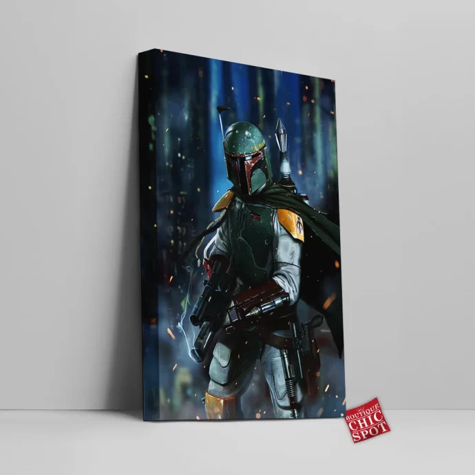 Boba Fett Canvas Wall Art