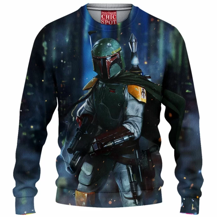 Boba Fett Knitted Sweater