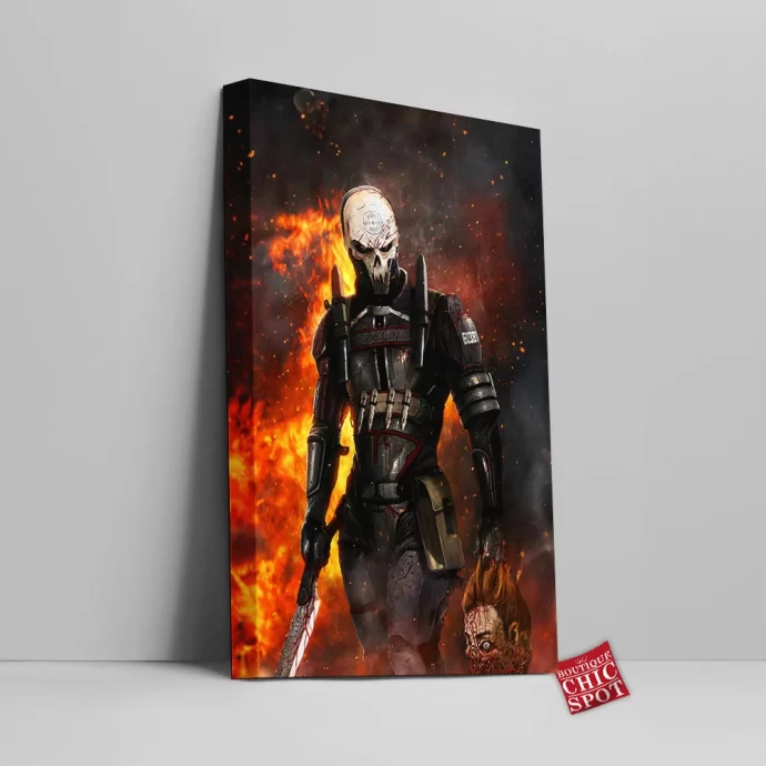 Last Man Standing Canvas Wall Art