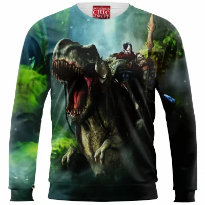 Animal Sweatshirt, Comic Sweatshirt, Superhero Sweatshirt