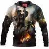 Kaiju Zip-Hoodie, Monster Zip-Hoodie, Sci-Fi Zip-Hoodie