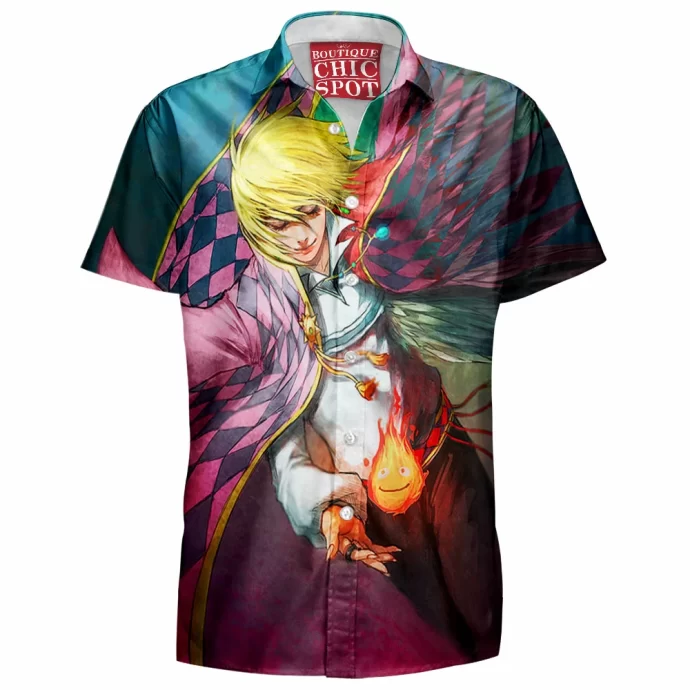 Howl And Calcifer Hawaiian Shirt