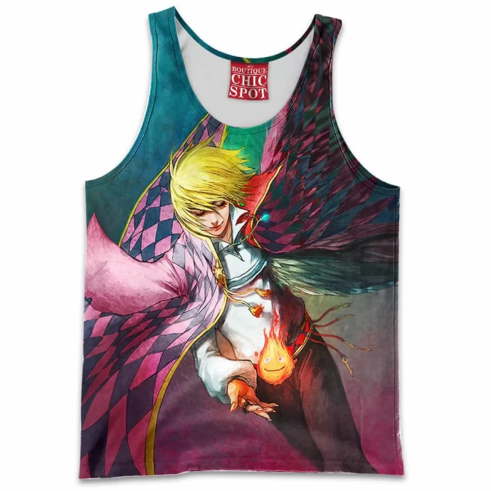 Howl And Calcifer Tank Top