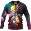 Anime Zip-Hoodie, Calcifer Zip-Hoodie, Howl's Moving Castle Zip-Hoodie, Ghibli Zip-Hoodie