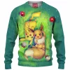 Eevee And Pikachu Knitted Sweater