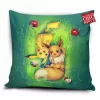 Eevee And Pikachu Pillow Cover
