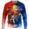 Street Fighter Vs Mortal Kombat Knitted Sweater