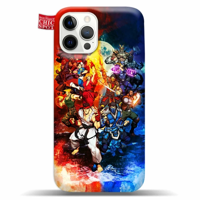 Street Fighter Vs Mortal Kombat Phone Case Iphone